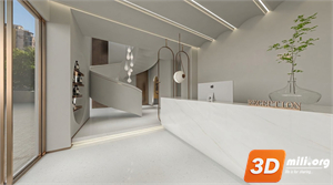 Office Reception Skp Files
